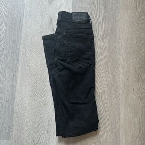 Levi’s mile high super skinny jeans 25